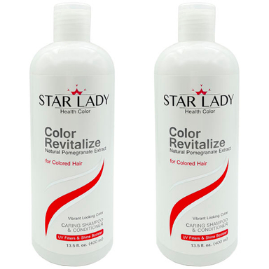 شامپو مو استارلیدی (Starlady) مدل Color Revitalize حجم 400 میلی لیتر بسته 2 عددی