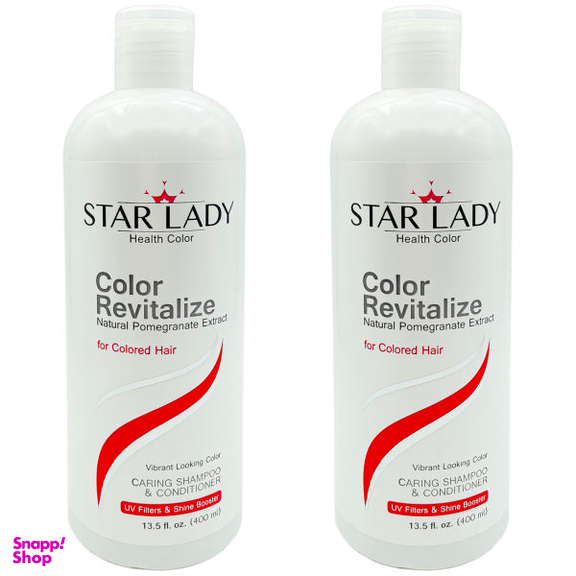 شامپو مو استارلیدی (Starlady) مدل Color Revitalize حجم 400 میلی لیتر بسته 2 عددی