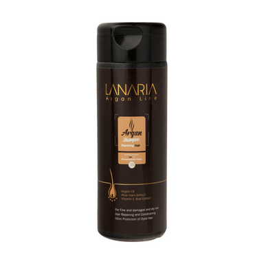 شامپو مو لاناریا (Lanaria) مدل Argan حجم 200 میلی لیتر