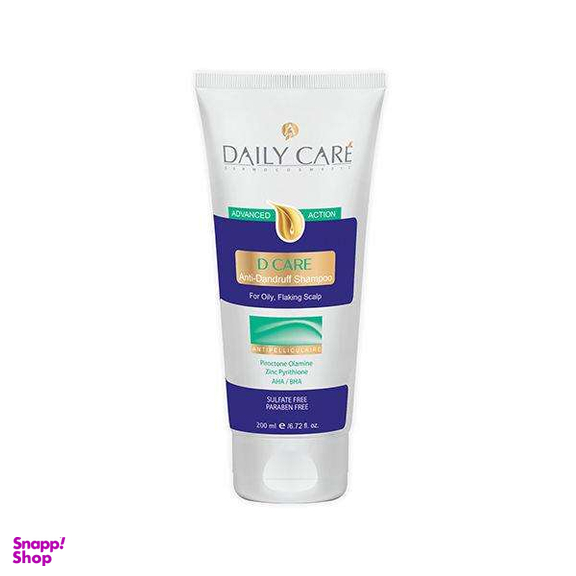 شامپو ضد شوره مو دیلی کر (Daily Care) مدل D Care حجم 200 میلی لیتر
