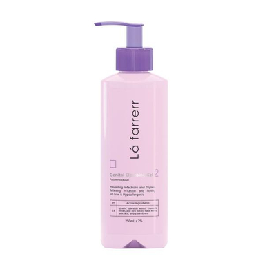 ژل بهداشتی بانوان لافارر (Lafarrerr) مدل Gentinal Cleansing Gel حجم 250 میلی لیتر
