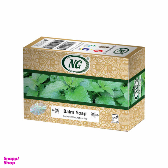 صابون شستشو ان جی مدل بادرنجبویه وزن 100 گرم
