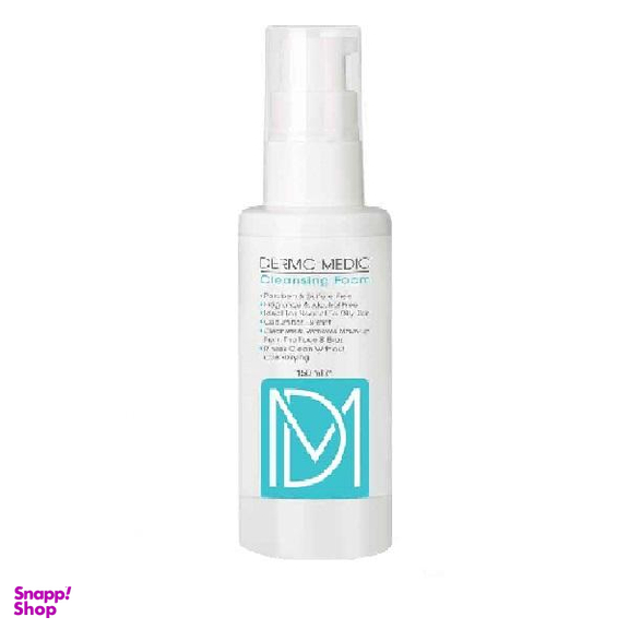 فوم پاک کننده آرایش صورت درمومدیک (Dermo Medic) مدل 01 حجم 150 میلی لیتر