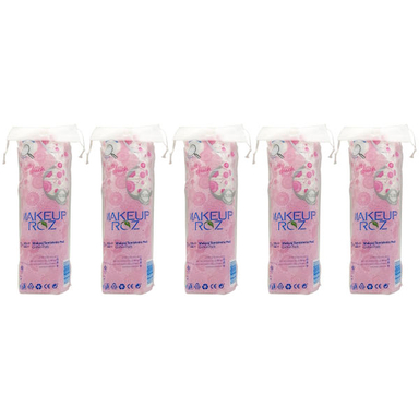پد پاک کننده آرایش صورت میکاپ رز (Makeup Rose) مدل X-22 مجموعه 5 عددی