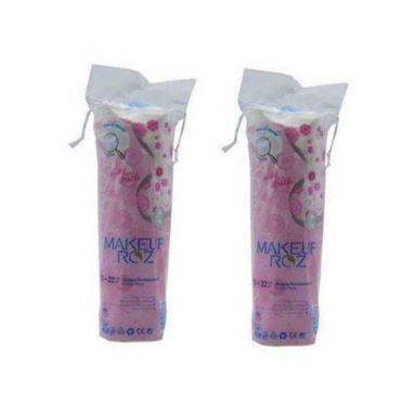 پد پاک کننده آرایش صورت میکاپ رز (Makeup Rose) مدل 001 مجموعه 2 عددی