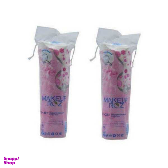 پد پاک کننده آرایش صورت میکاپ رز (Makeup Rose) مدل 001 مجموعه 2 عددی