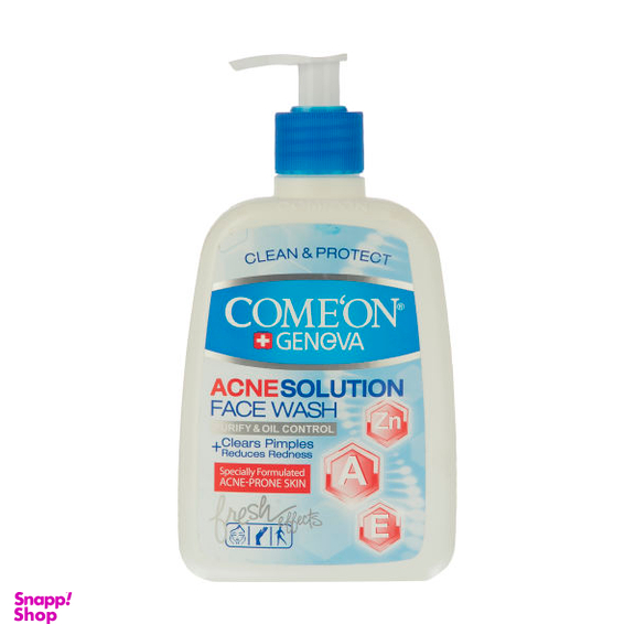 ژل شستشو صورت کامان (Come'On) مدل Acne حجم 500 میلی لیتر