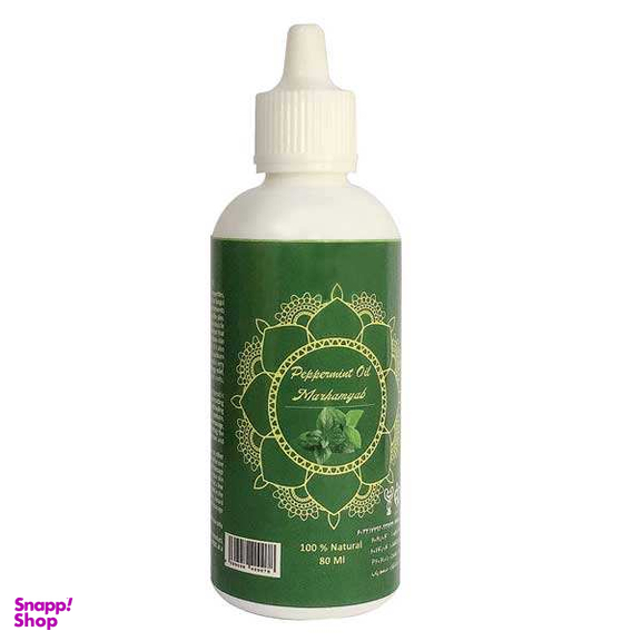روغن بدن و صورت مرهم یاب (Marhamyab) مدل نعناع فلفلی حجم 80 میلی لیتر