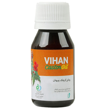 روغن کرچک ویهان (Vihan) کد Castor حجم 40 میلی لیتر