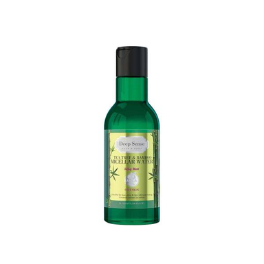 محلول پاک کننده آرایش صورت دیپ سنس (Deep Sense) مدل Tea Tree & Bamboo حجم 160 میلی لیتر