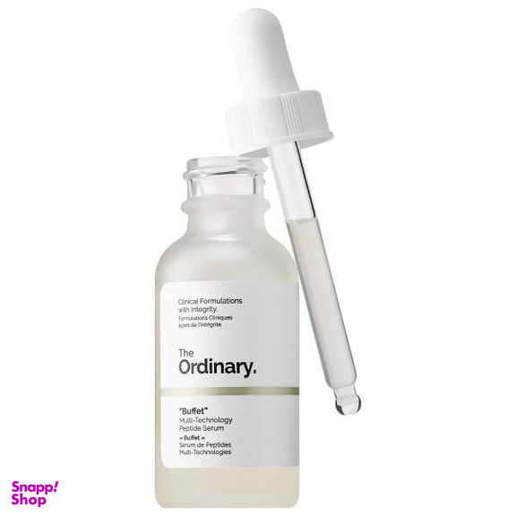 سرم ضد چروک دی اوردینری (The Ordinary) مدل buffet حجم 30 میلی لیتر