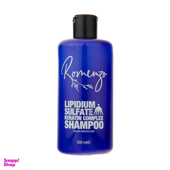 شامپو مو رومنزو (Romenzo) مدل Lipidium حجم 330 میلی لیتر