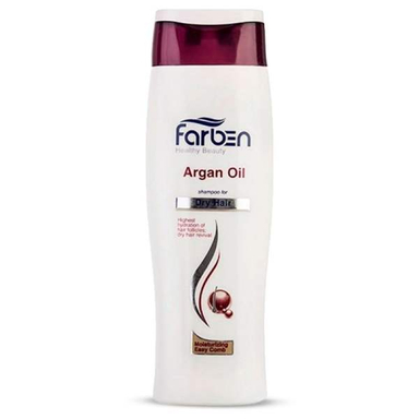 شامپو مو فاربن (Farben) مدل روغن آرگان حجم 250 میلی لیتر