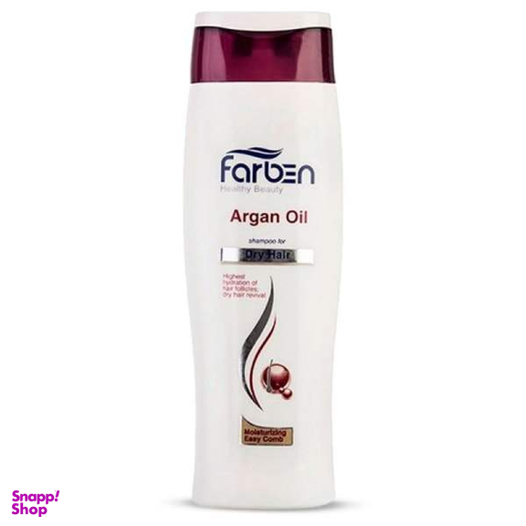 شامپو مو فاربن (Farben) مدل روغن آرگان حجم 250 میلی لیتر