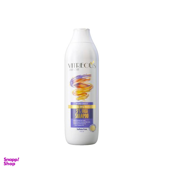 شامپو مو ویتروس (Vitreous) مدل اوره حجم 400 میلی لیتر