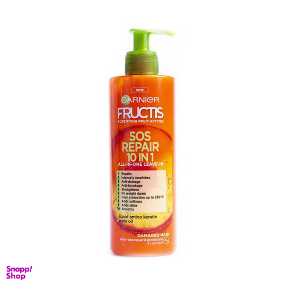 کرم مو ت گارنیه مدل SOS Repair 10IN1 حجم 400 میلی لیتر