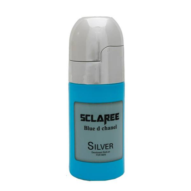 رول ضد تعریق مردانه اسکلاره (Sclaree) مدل Silver حجم 60 میلی لیتر