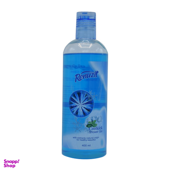 ژل شستشو بدن رینوزیت (Renuzit) مدل Coolkick حجم 400 میلی لیتر