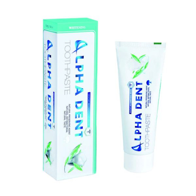 خمیر دندان آلفادنت (Alpha Dent) مدل Whitening حجم 75 میلی لیتر
