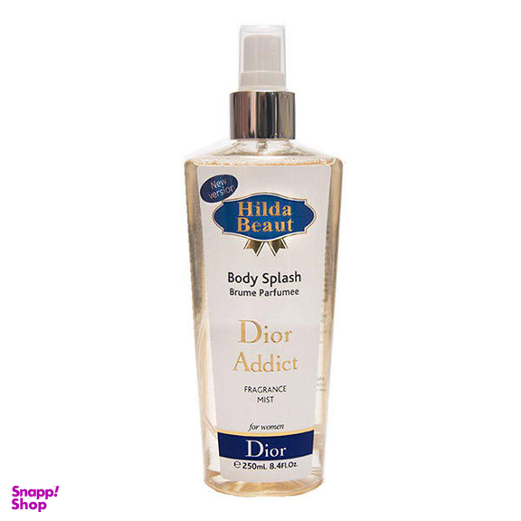 بادی اسپلش زنانه هیلدا بیوت (Hilda Beaut) مدل دیور ادیکت حجم 250 میلی لیتر
