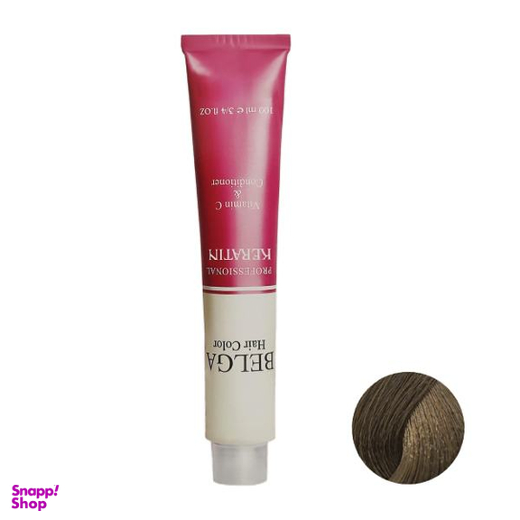 رنگ مو بلگا (Belga) شماره 6.31 حجم 100 میلیلیتر رنگ بلوند تنباکویی تیره