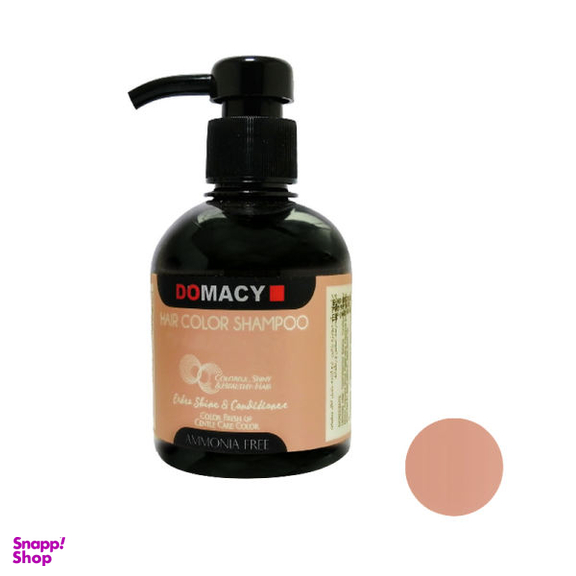 شامپو رنگساژ مو دوماسی (Domacy) شماره 9.16 حجم 300 میلی‌ لیتر رنگ کرم-صورتی
