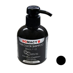 شامپو رنگساژ دوماسی (Domacy) شماره 1.0 حجم 300 میلی‌ لیتر رنگ مشکی