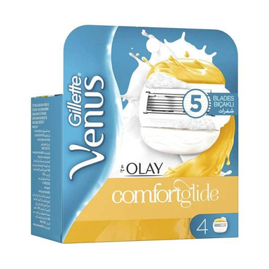 تیغ یدک ژیلت مدل Comfort Glide بسته 4 عددی