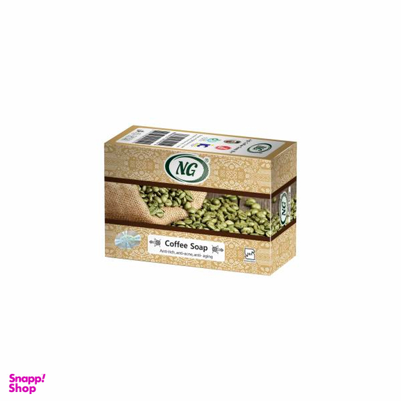 صابون شستشو ان جی مدل قهوه وزن 100 گرم