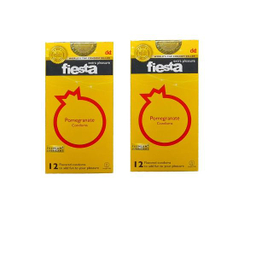 کاندوم فیستا (Fiesta) مدل Pomegranate مجموعه 2 عددی