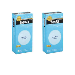 کاندوم فیستا (Fiesta) مدل Ultra Thin مجموعه 2 عددی