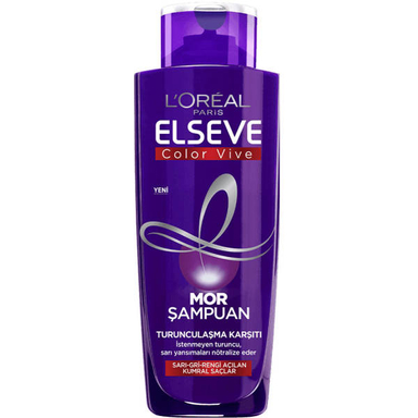 شامپو مو لورآل (L'Oreal) مدل ضد زردی حجم 200 میلی لیتر