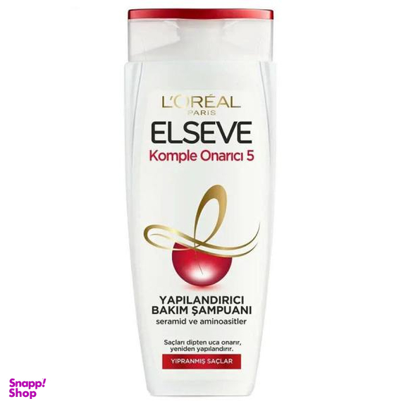 شامپو تقویت کننده مو لورآل (L'Oreal) مدل Total Repair 5 حجم 400 میلی لیتر