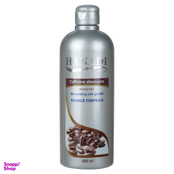 شامپو ضد ریزش هانادی (Hanadi) مدل Caffeine حجم 400 میلی لیتر