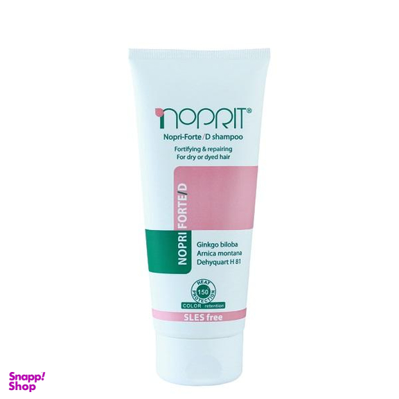 شامپو مو نوپریت مدل نوپری فورت دی (Noprit-Forte) حجم 200 میلی لیتر