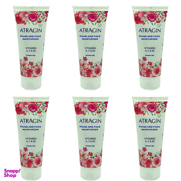 کرم آبرسان عطرآگین مدل گل حجم 75 میلی لیتر مجموعه 6 عددی