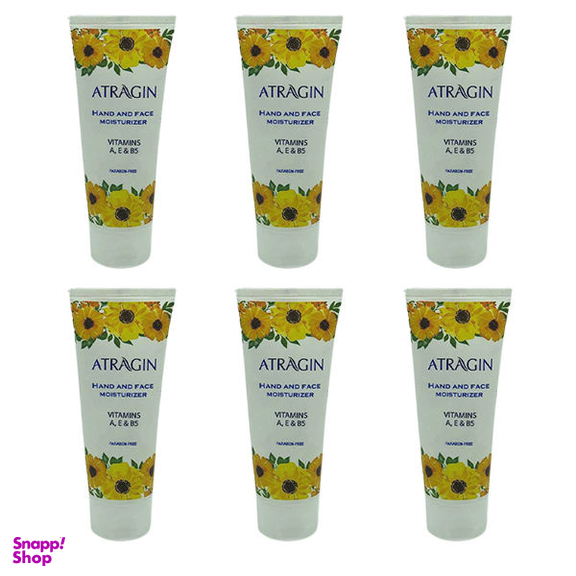 کرم آبرسان عطرآگین مدل گل حجم 75 میلی لیتر مجموعه 6 عددی