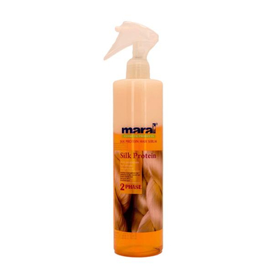 اسپری مو دو فاز مارال (Maral) مدل پروتیین ابریشم حجم 450 میلی لیتر