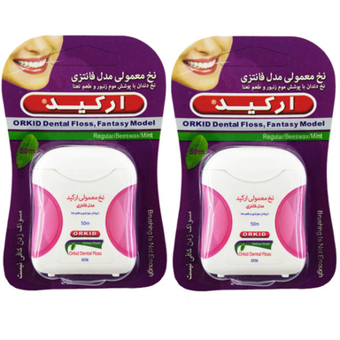 نخ دندان ارکید (Orchid) مدل Pink New Fantasy بسته 2 عددی