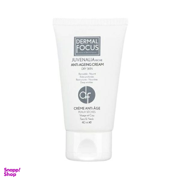 کرم ضد چروک درمال فوکوس (Derma Focus) مدل JUVENALIA RICH حجم 40 میلی لیتر
