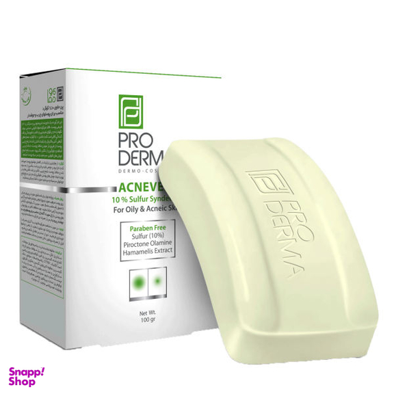 پن شستشو پرودرما مدل ACNEVEST وزن 100 گرم