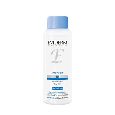 تونر پاک کننده آرایش صورت اویدرم (Eviderm) مدل Ehydra حجم 230 میلی لیتر