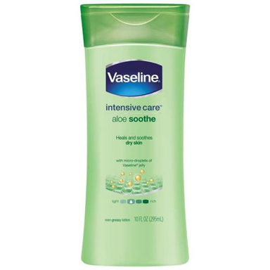 لوسیون بدن وازلین (Vaseline) مدل Aloe Soothe حجم 400 میلی لیتر