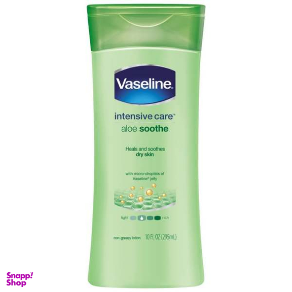 لوسیون بدن وازلین (Vaseline) مدل Aloe Soothe حجم 400 میلی لیتر