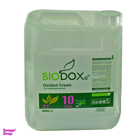 کرم اکسیدان بیوداکس (Bio Dox)مدل Herbal سه درصد حجم 4000 میلی‌ لیتر