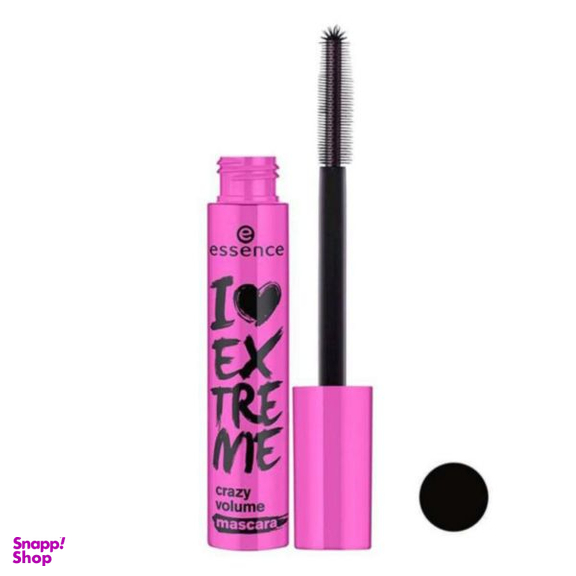 ریمل حجم دهنده اسنس مدل I Love Extreme Crazy Volume حجم ۱۲ میلی لیتر