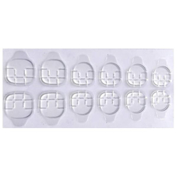 چسب ناخن مصنوعی مدل Gl مجموعه 12 عددی