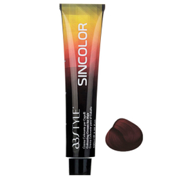 رنگ مو ای بی استایل (AB Style) سری سین کالر شماره 55.66 رنگ قهوه ای ارتعاشی قرمز روشن