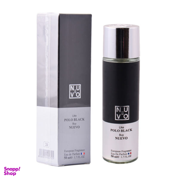 ادوپرفیوم مردانه نوو (Nuevo) مدل Polo Black حجم 50 میلی‌ لیتر