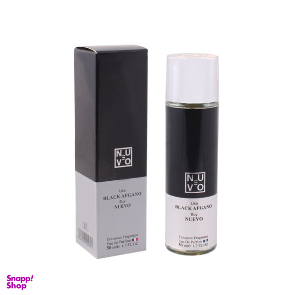 ادوپرفیوم نوو (Nuevo) مدل Black Afgano حجم 50 میلی‌ لیتر